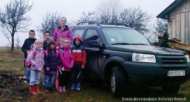 Снежана са ученицима